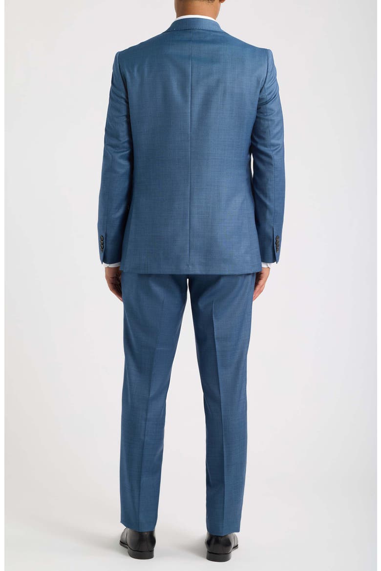 Stacey Trim Fit Solid Navy Stretch Super 110s Suit, Alternate, color, BLUE