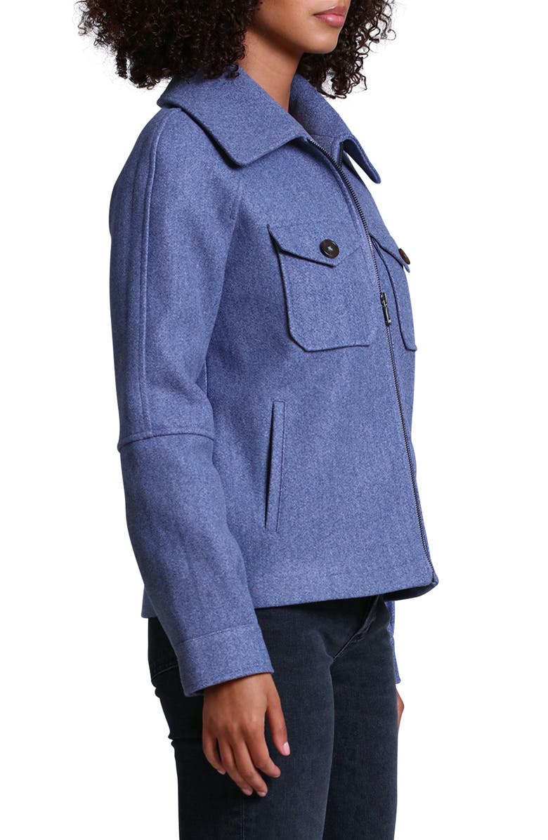 Avec Les Filles Zip-Up Utility Jacket, Alternate, color, 