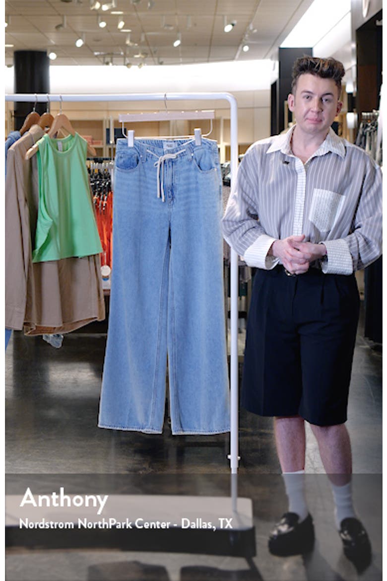 Zoey Tie Waist Wide Leg Jeans video