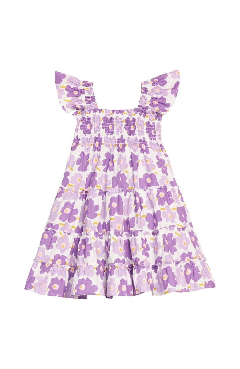 BISBY Kids' Twirl Dress, Main, color, Piccadilly Purple