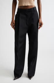 TOM FORD Pleated Wool Pants