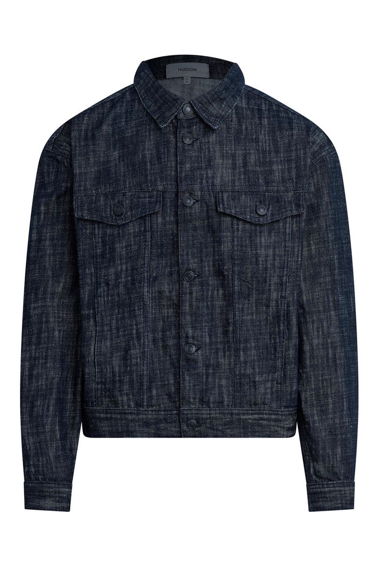 Cotton Trucker Jacket, Alternate, color, NORMANDY