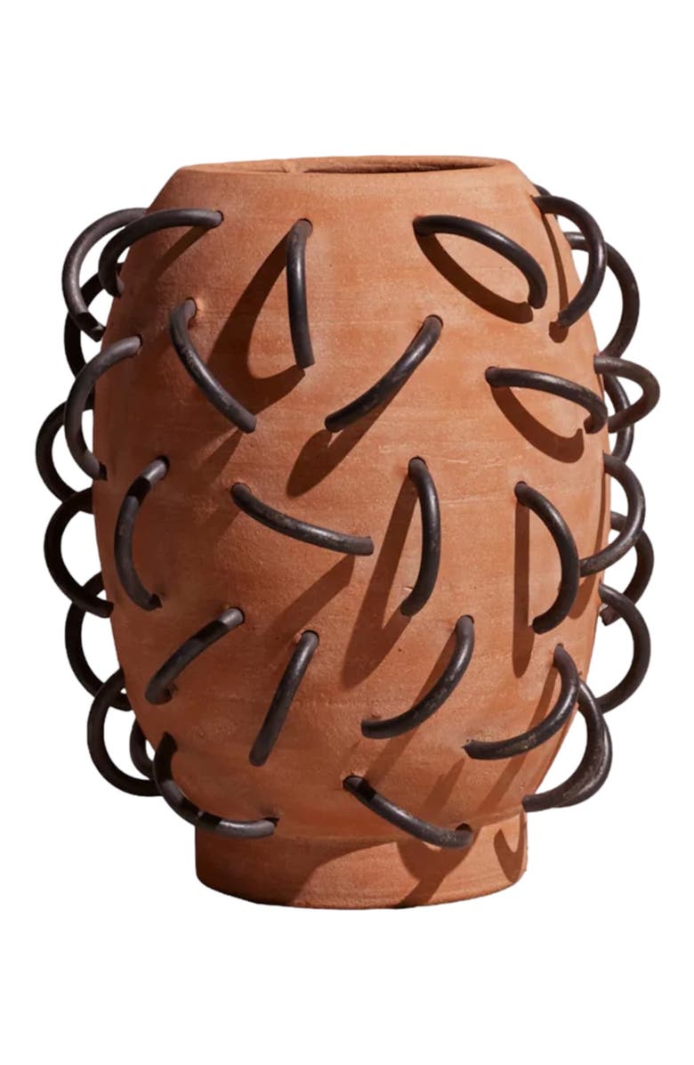 Meso Goods Nada Terracotta Vessel, Main, color, Terracotta