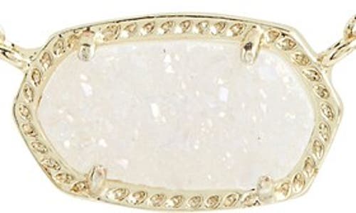 Kendra Scott Elisa Pendant Necklace In Gold