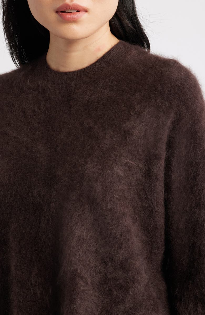 AllSaints Rebel Cashmere Crewneck Sweater, Alternate, color, Oxblood Red