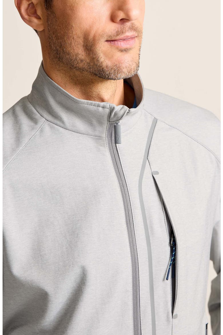 On Par Pro Water Repellent Zip Jacket, Alternate, color, HARBOR MIST
