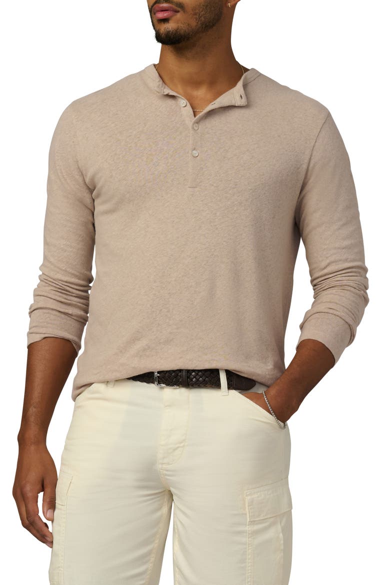 Long Sleeve Henley, Main, color, PLAZA TAUPE