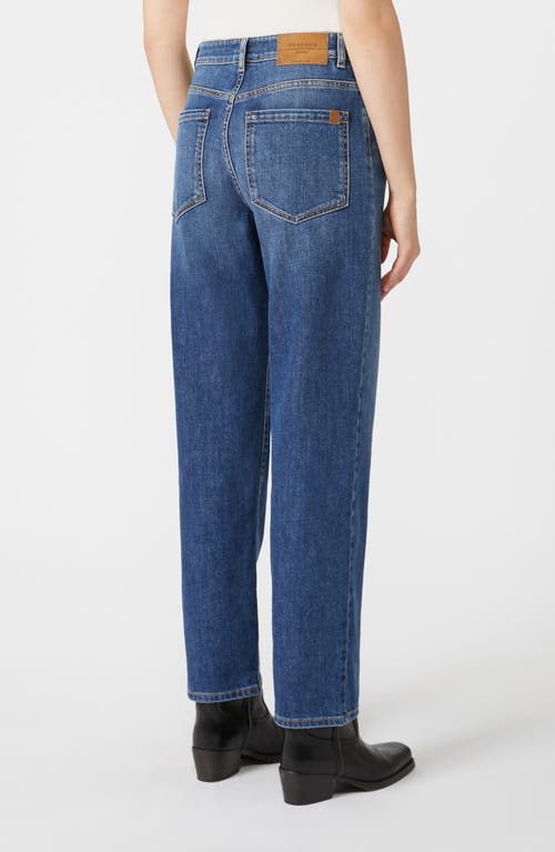 Weekend Max Mara Loris Straight Leg Jeans In Blue