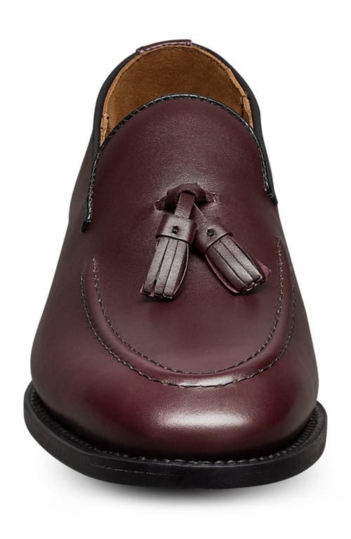 Allen Edmonds Rand Tassel Loafer In Burgundy