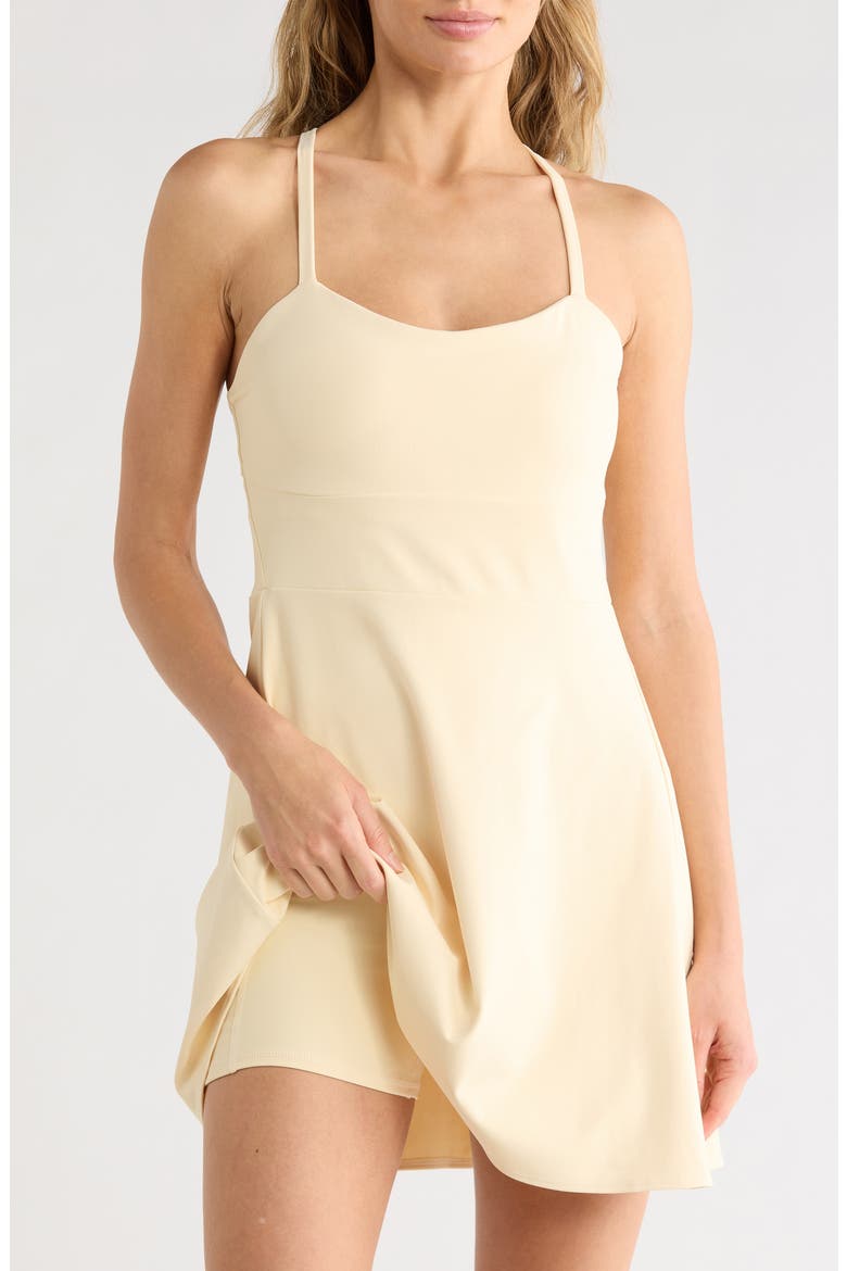 Outscore 2.0 Active Dress, Alternate, color, YELLOW BUTTERCREAM