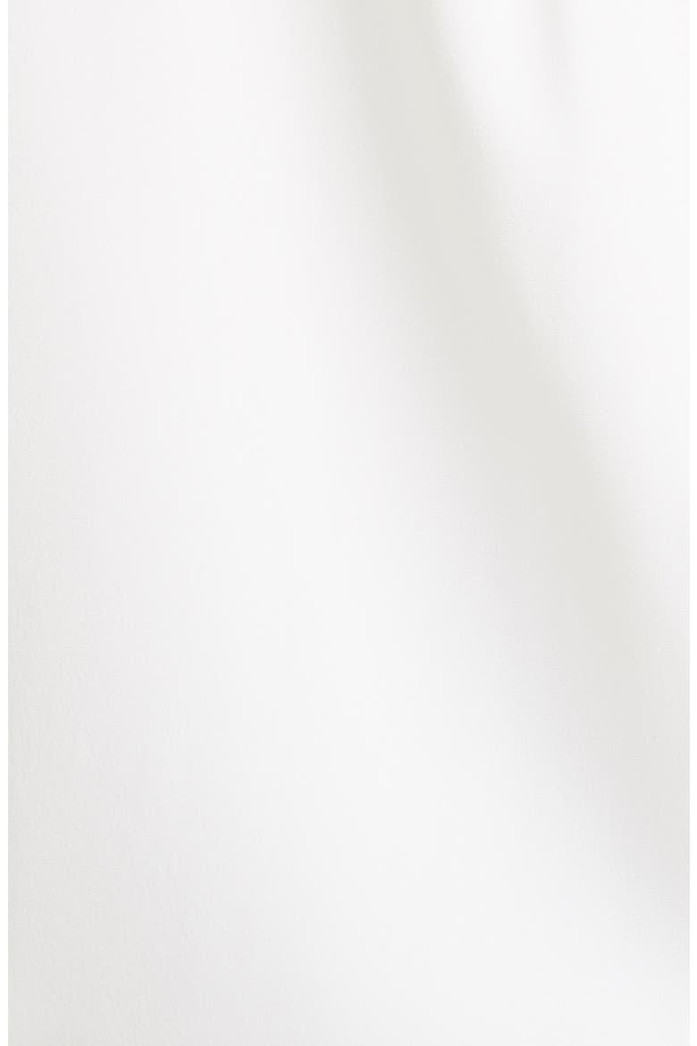 Sleeveless Stretch Silk Shirt, Alternate, color, IVORY CLOUD