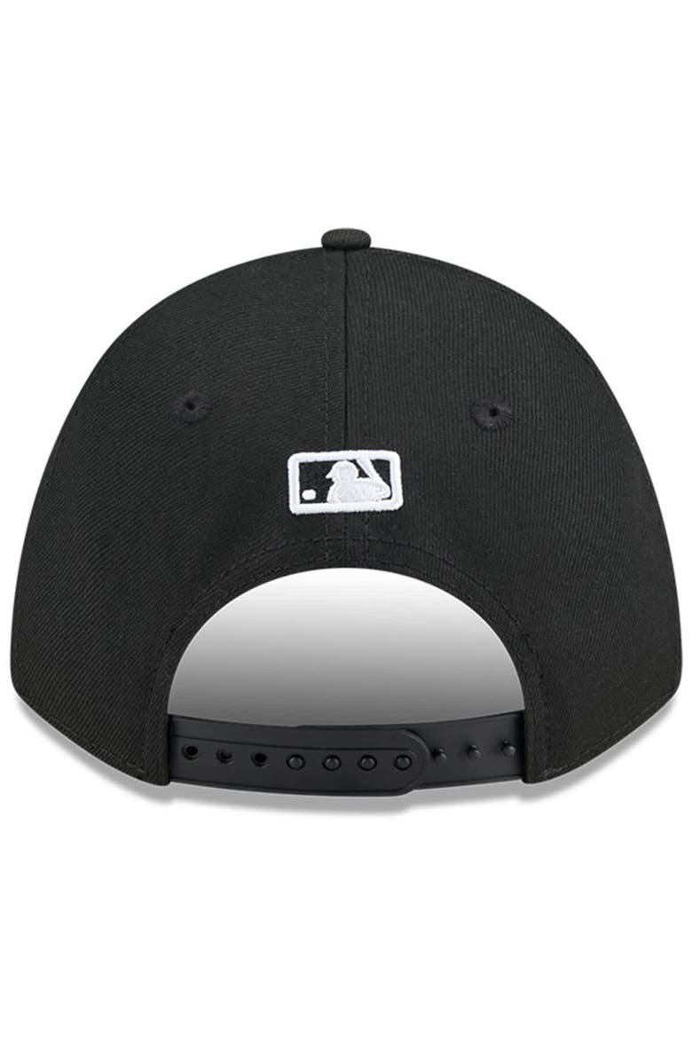 New Era Men's New Era Black Pittsburgh Pirates Baseball Hall of Fame 9FORTY M-Crown Adjustable Hat, Alternate, color, Black