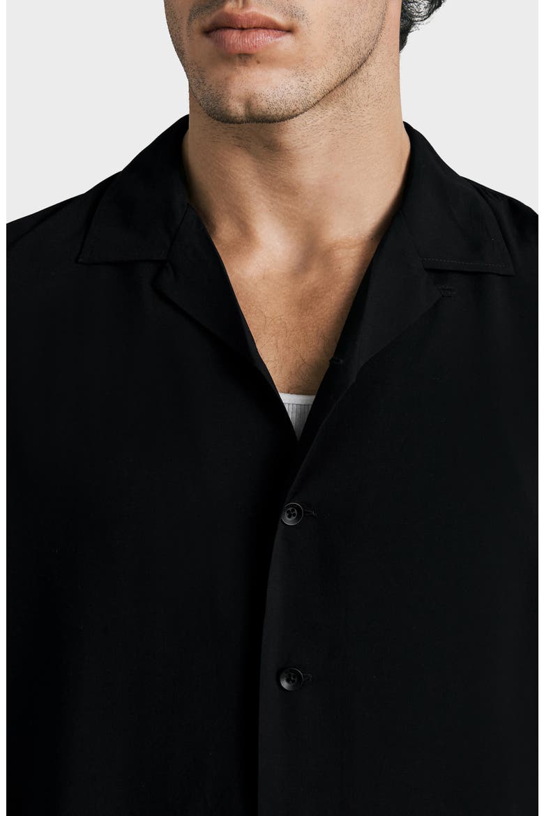 Avery Button-Up Shirt, Alternate, color, BLK