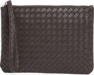 MUNDI SMALL LEATHER GOODS Woven Wristlet