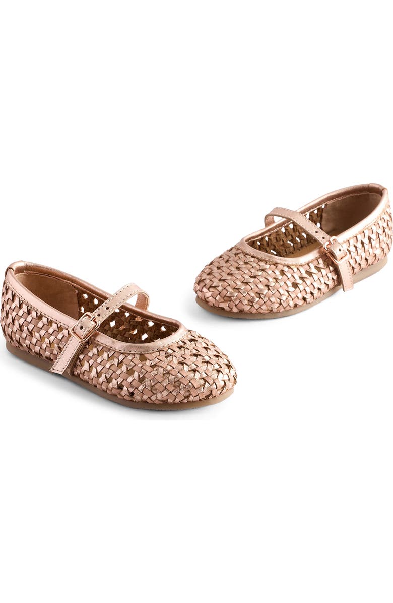 NEXT Kids' Woven Mary Jane Flat, Main, color,