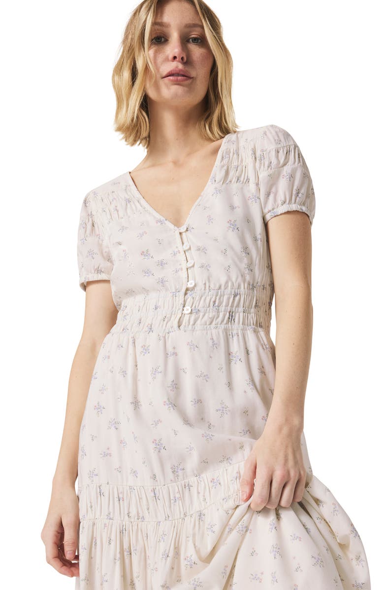 Splendid Ellery Floral Midi Dress, Alternate, color, 
