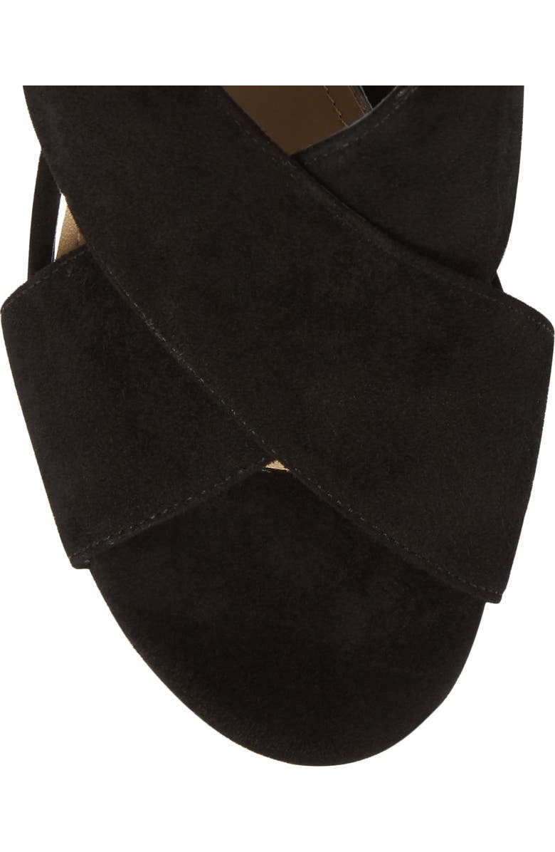 Etienne Aigner Dominica Suede Platform Wedge Sandal, Alternate, color,