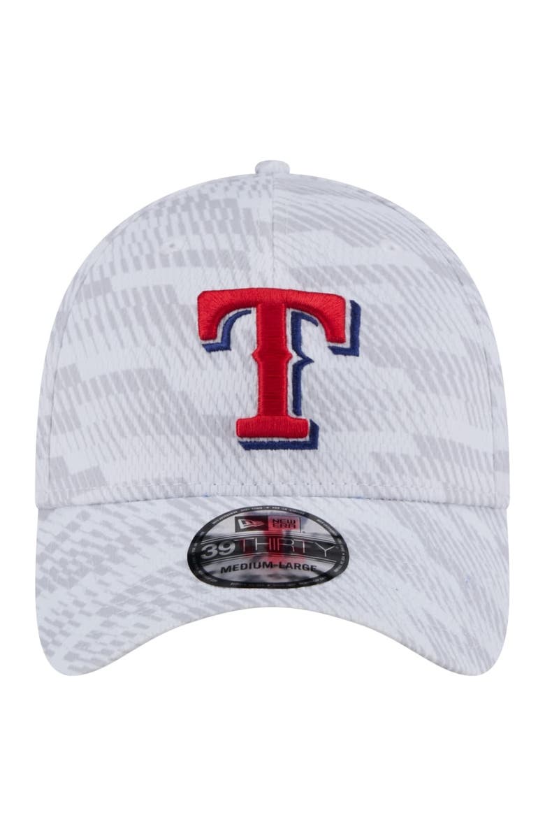 New Era Men's New Era White Texas Rangers Graded 39THIRTY Stretch Fit Hat, Alternate, color, White