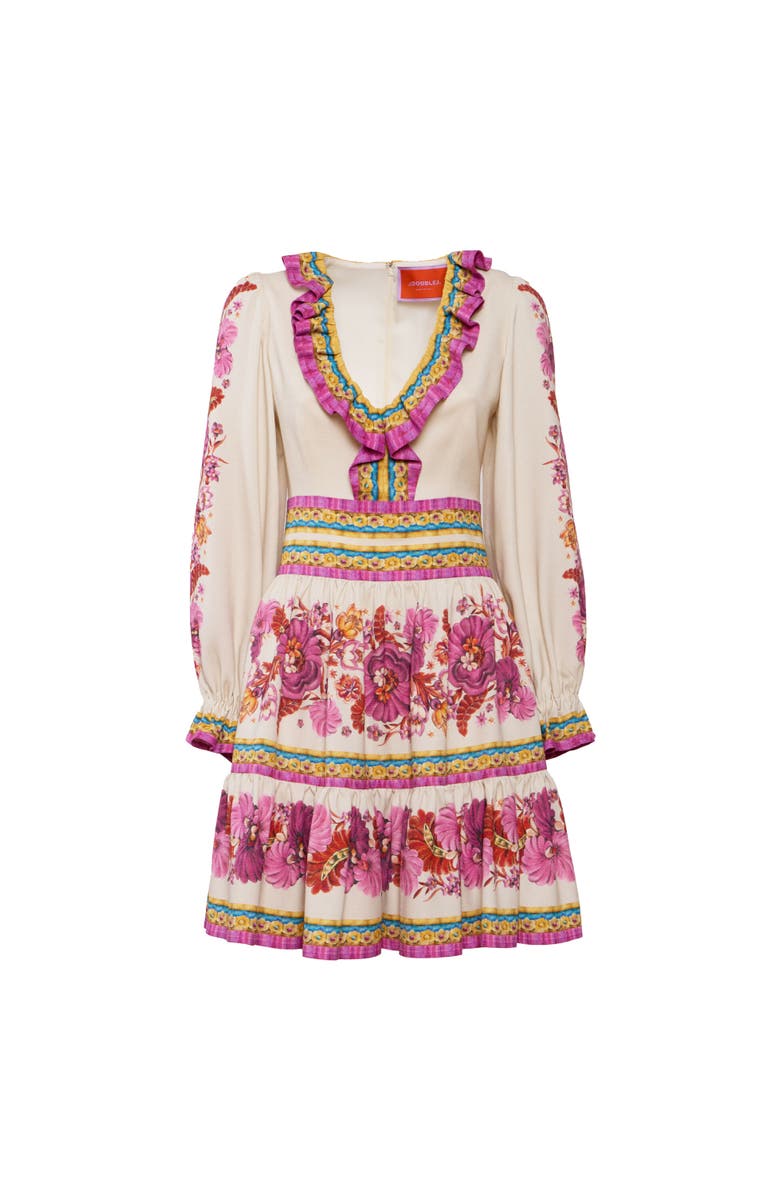 La DoubleJ Reina Mini Dress, Alternate, color, Zodiac Placée Multicolor