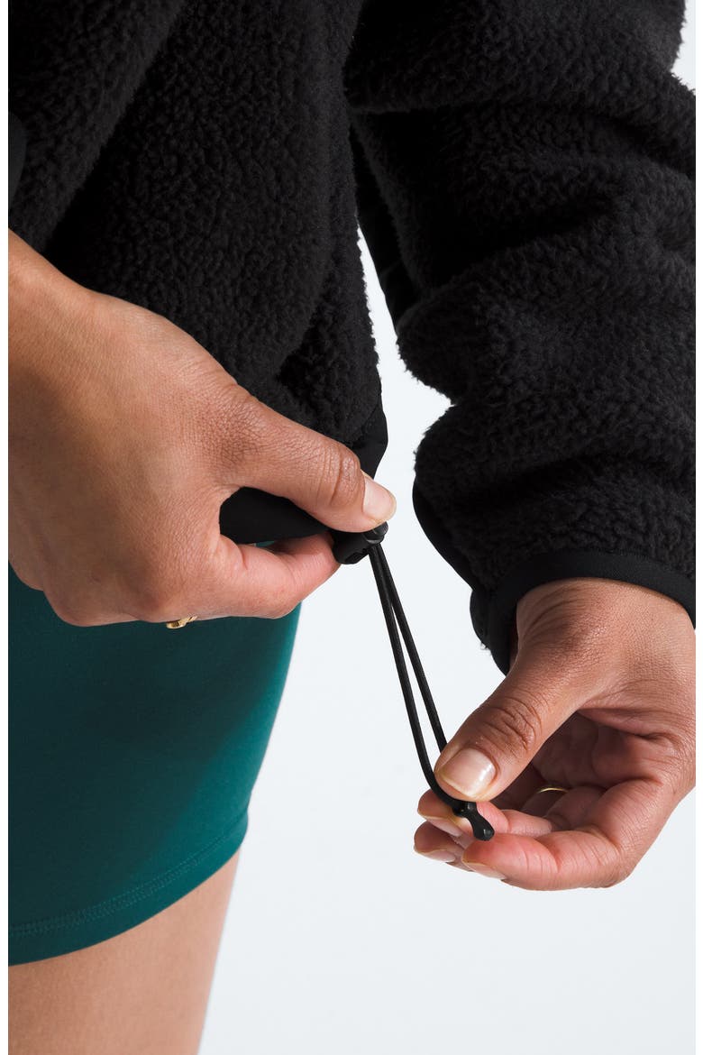 Yumiori Off Peak Recycled Fleece Pullover, Alternate, color, TNF BLACK