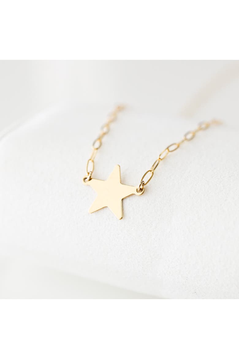 Nova Star Necklace, Alternate, color, Gold
