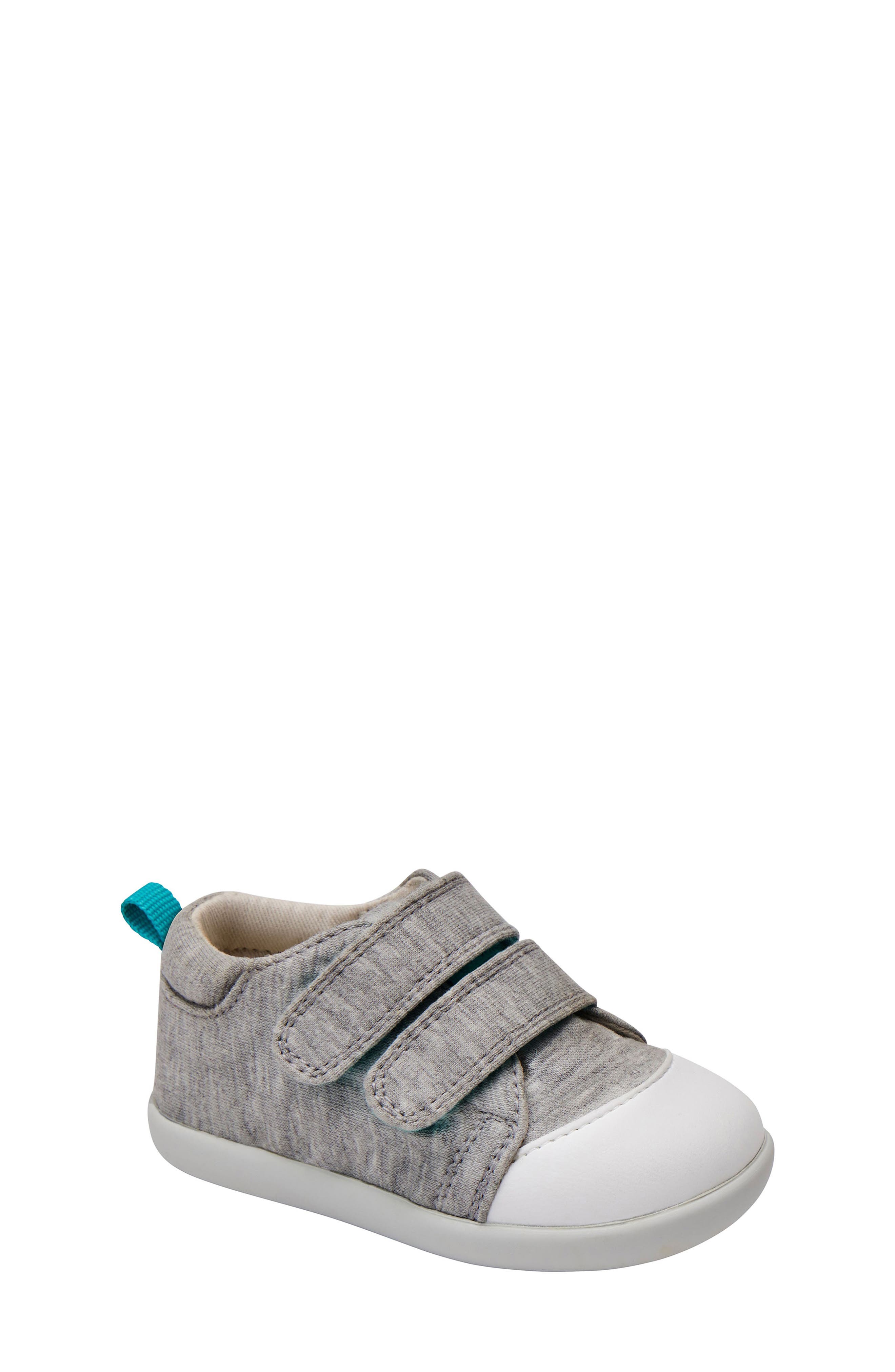 Ten Little First Walkers Sneaker, Main, color, Heather Gray