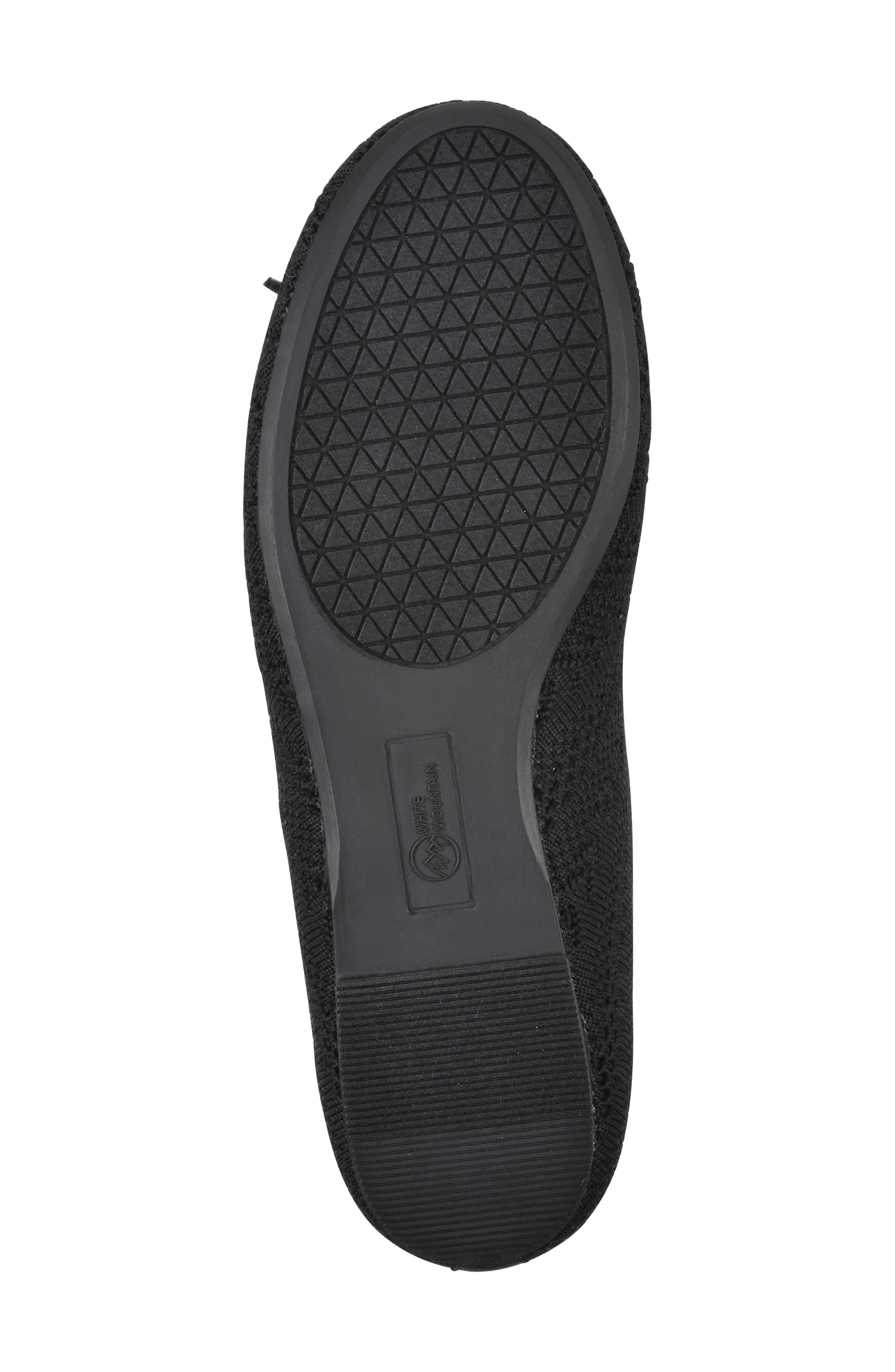 White Mountain Footwear Sashay Knit Ballet Flat, Alternate, color, 