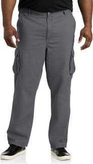 True Nation by DXL Big & Tall Broken-In Relaxed Fit Cargo Pants