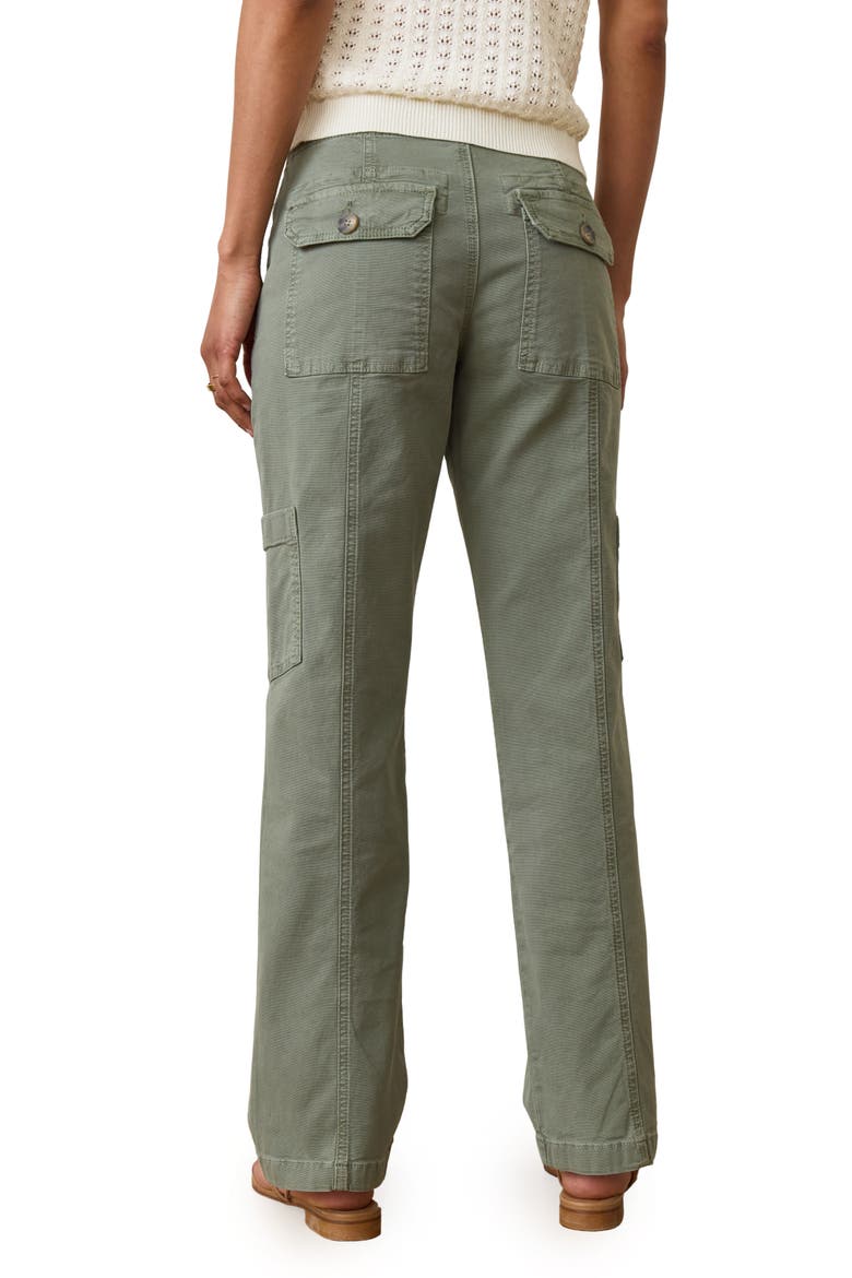Aria Straight Leg Cargo Pants, Alternate, color, VINTAGE OLIVE