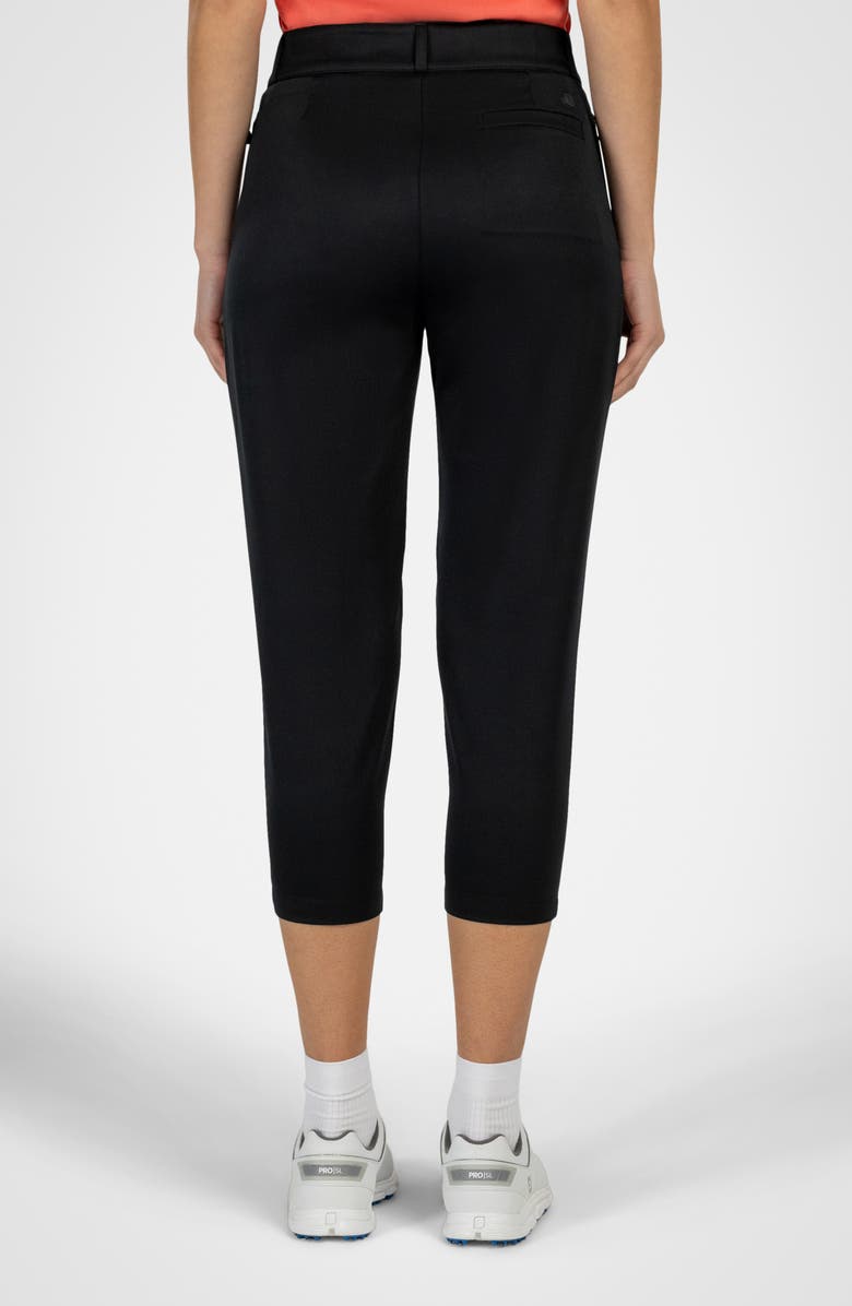 Golf Linx 18 Courseluxe Performance Cropped Pants, Alternate, color, Black