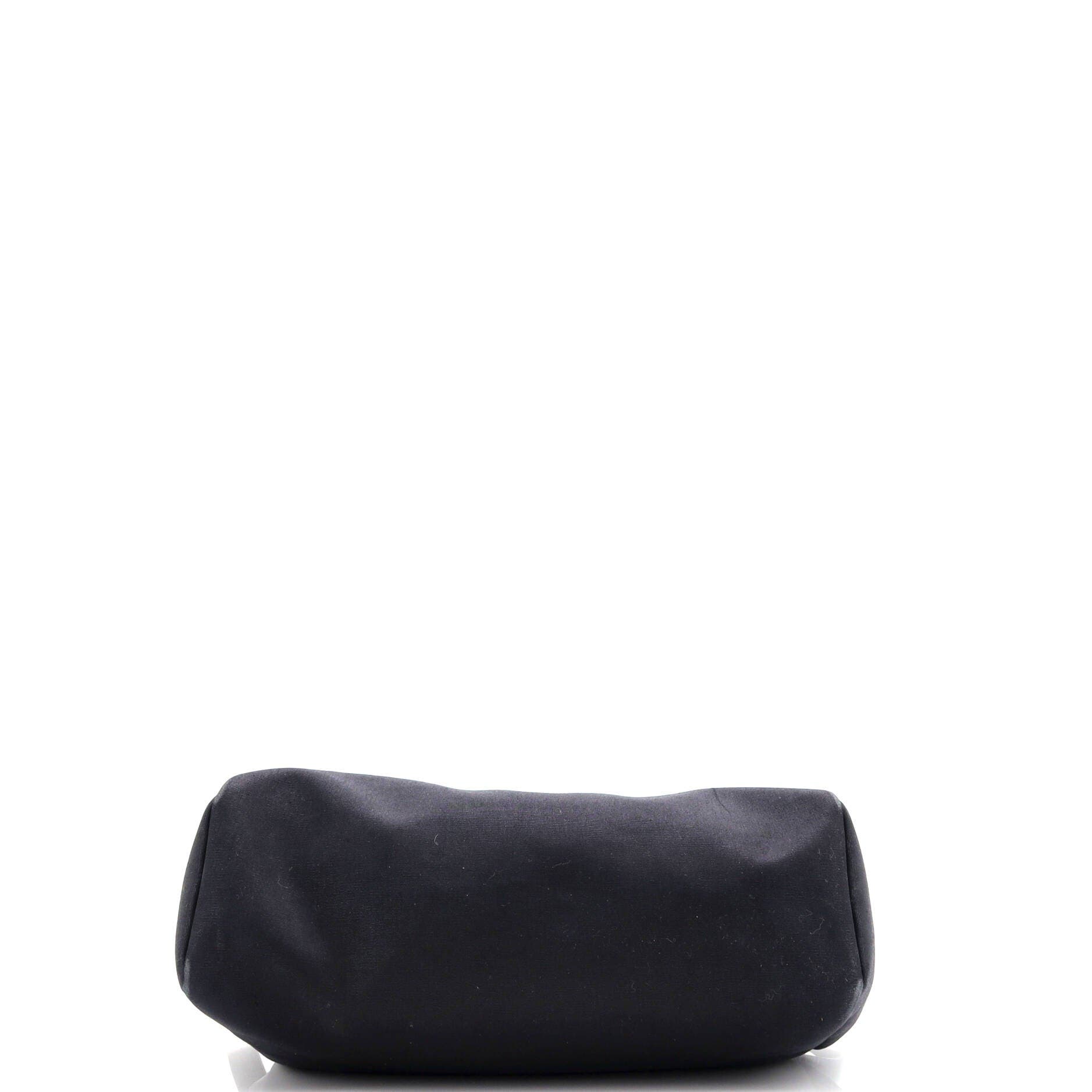 Pre-Owned Hermes Herbag Zip Leather and Toile 39, Alternate, color, Noir