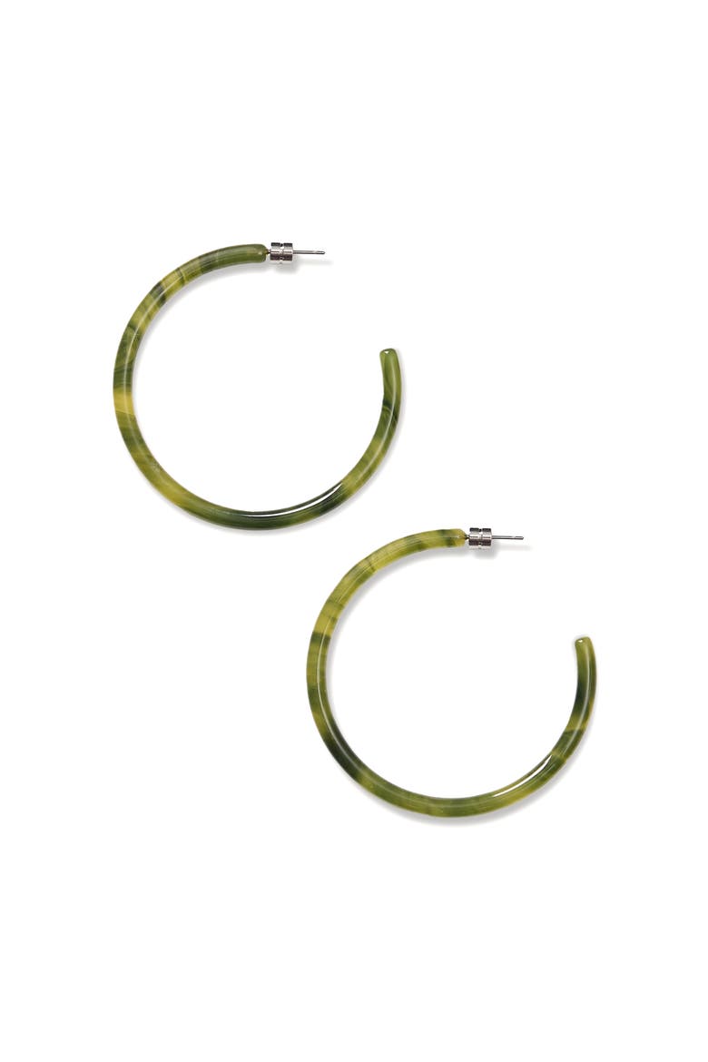 Large Hoops, Main, color, Algae