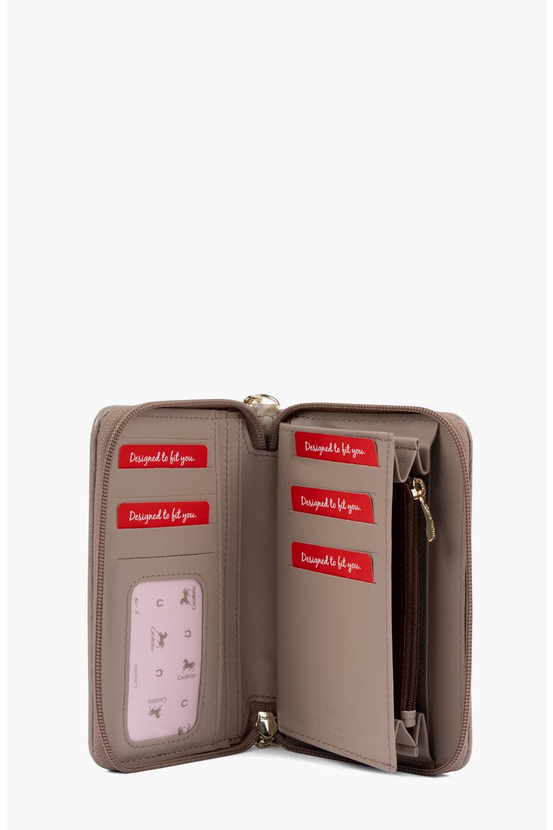 Craft Small Wristlet Wallet 220, Alternate, color, Beige / White