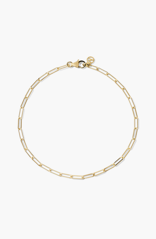 Boyfriend Bold Bracelet in 14K Yellow Gold by MEJURI at Nordstrom, Size Small/medium
