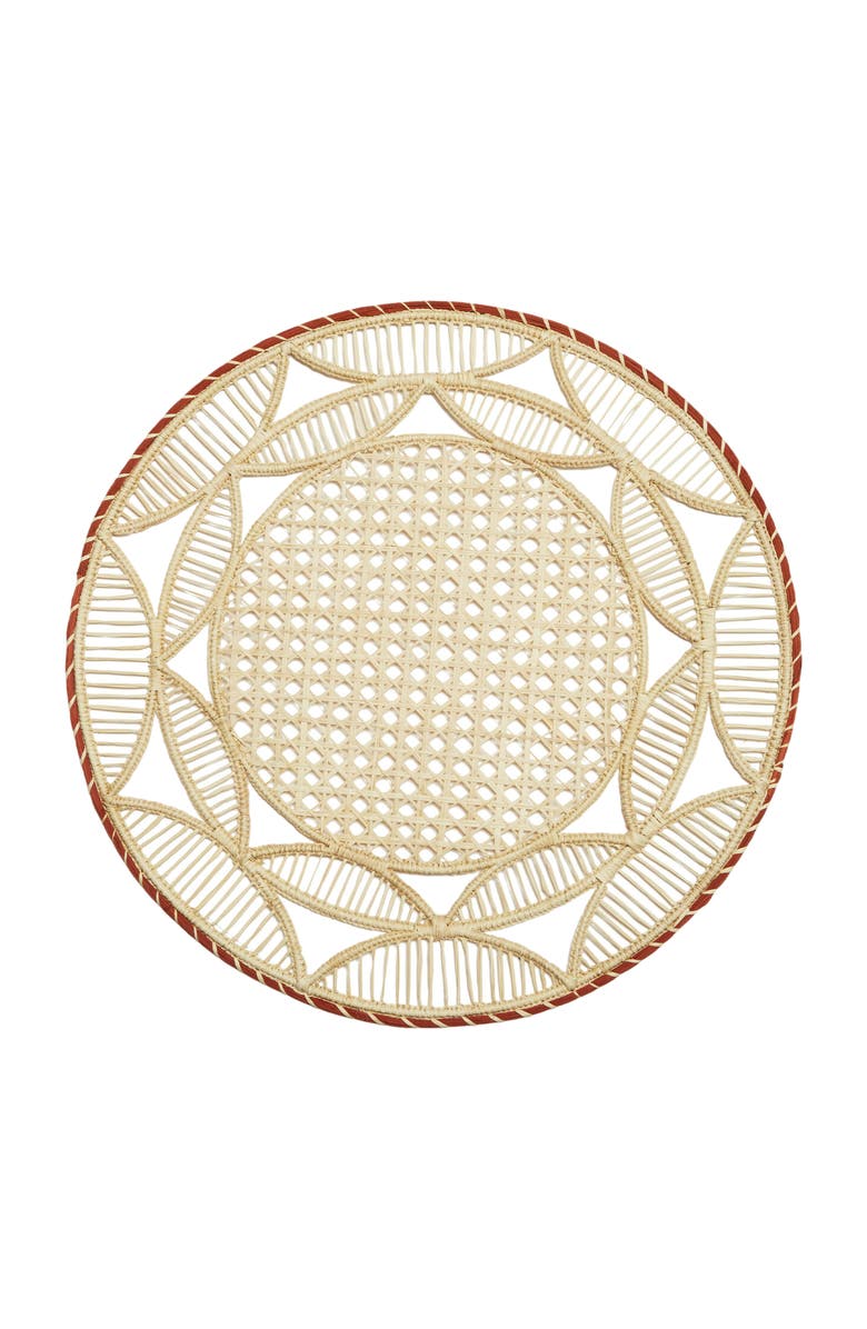 La DoubleJ Raffia Placemats Set Of 2, Alternate, color, Sol Mattone