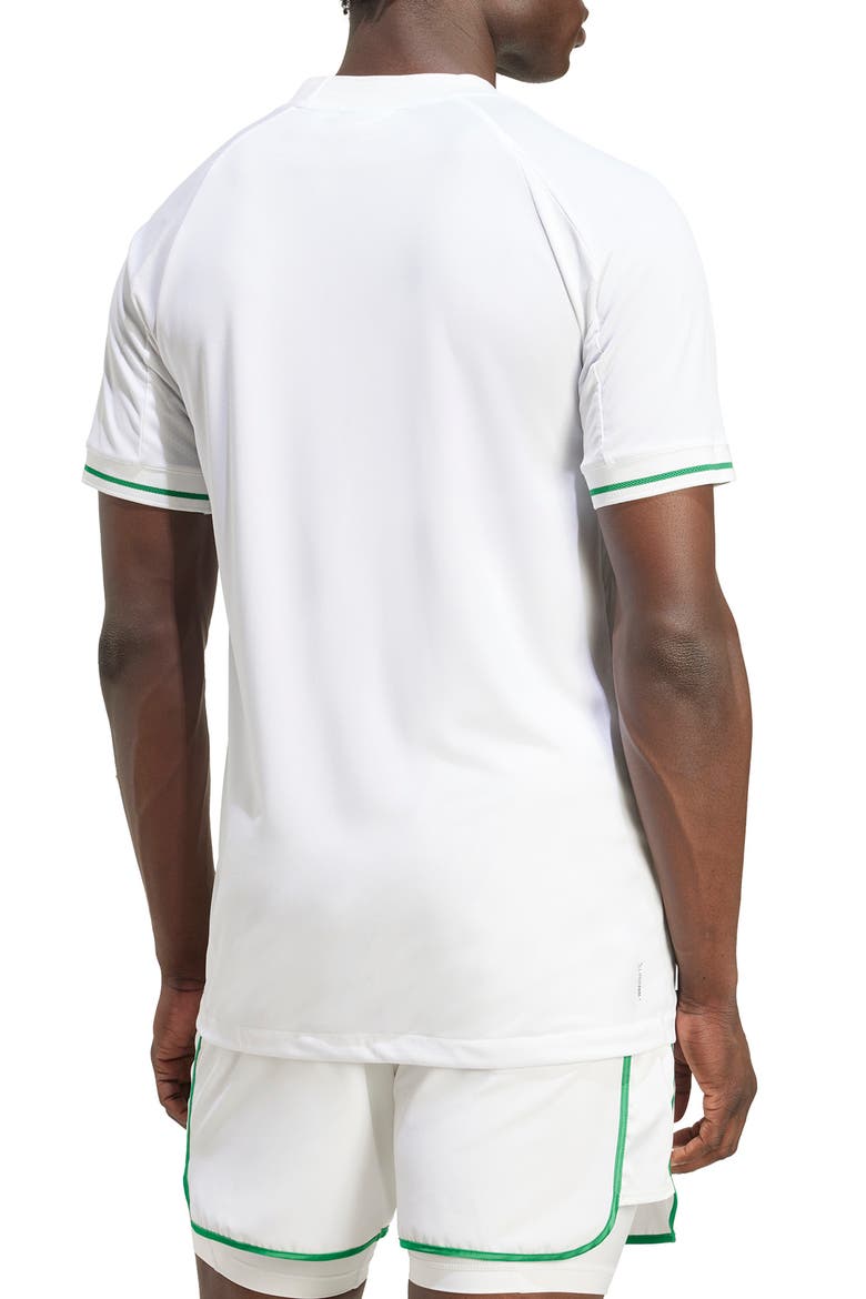 Trefoil Pro Logo T-Shirt, Alternate, color, WHITE