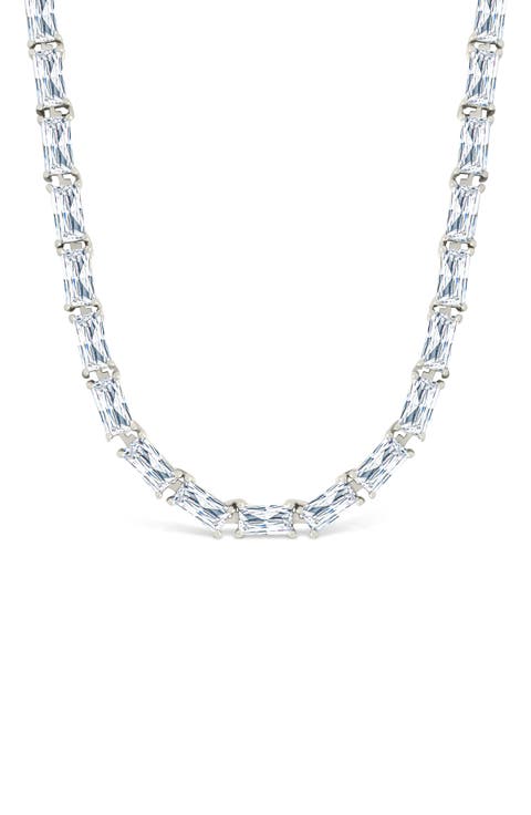 Blanche Slide Tennis Necklace