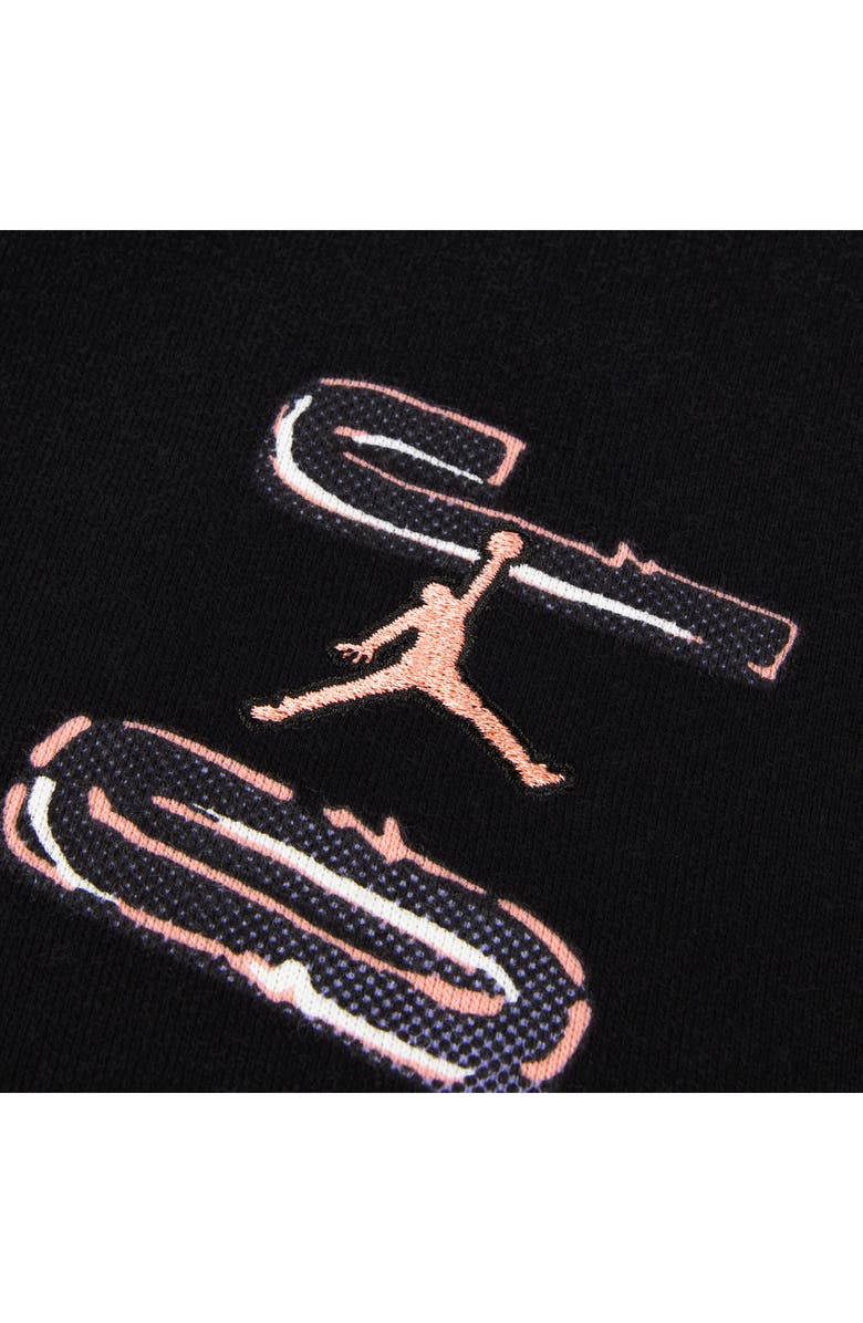 Jordan Kids' 23 Throwback Graphic Hoodie, Alternate, color, Black