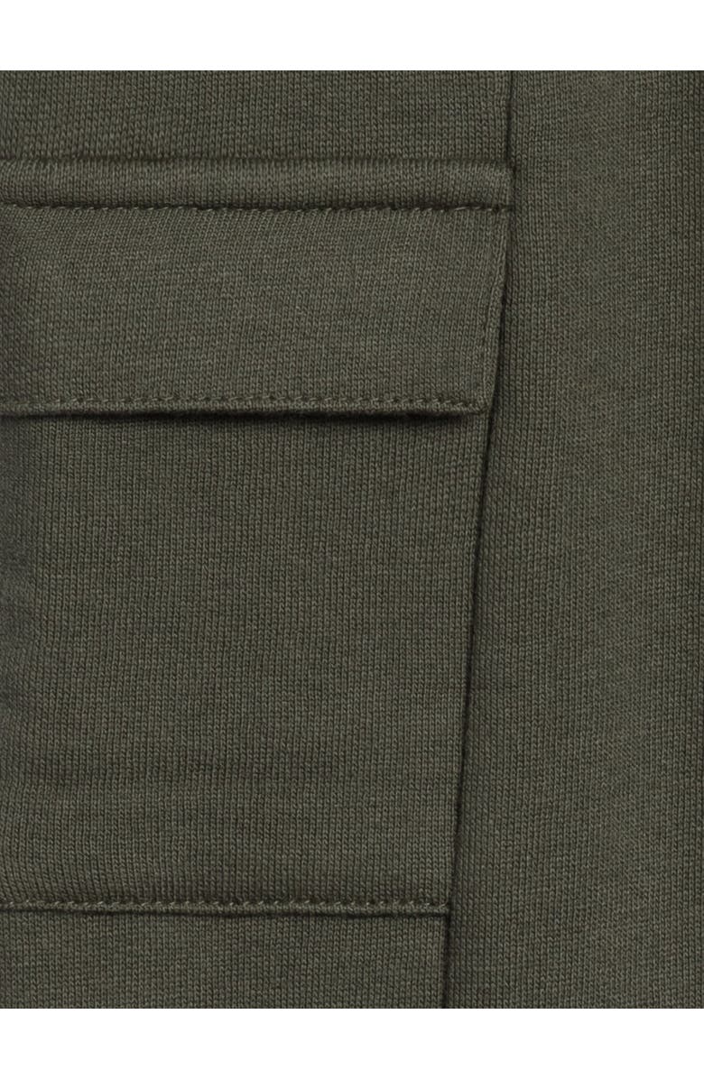 Kendi Dallis Fleece Cargo Sweatpants, Alternate, color, Pine