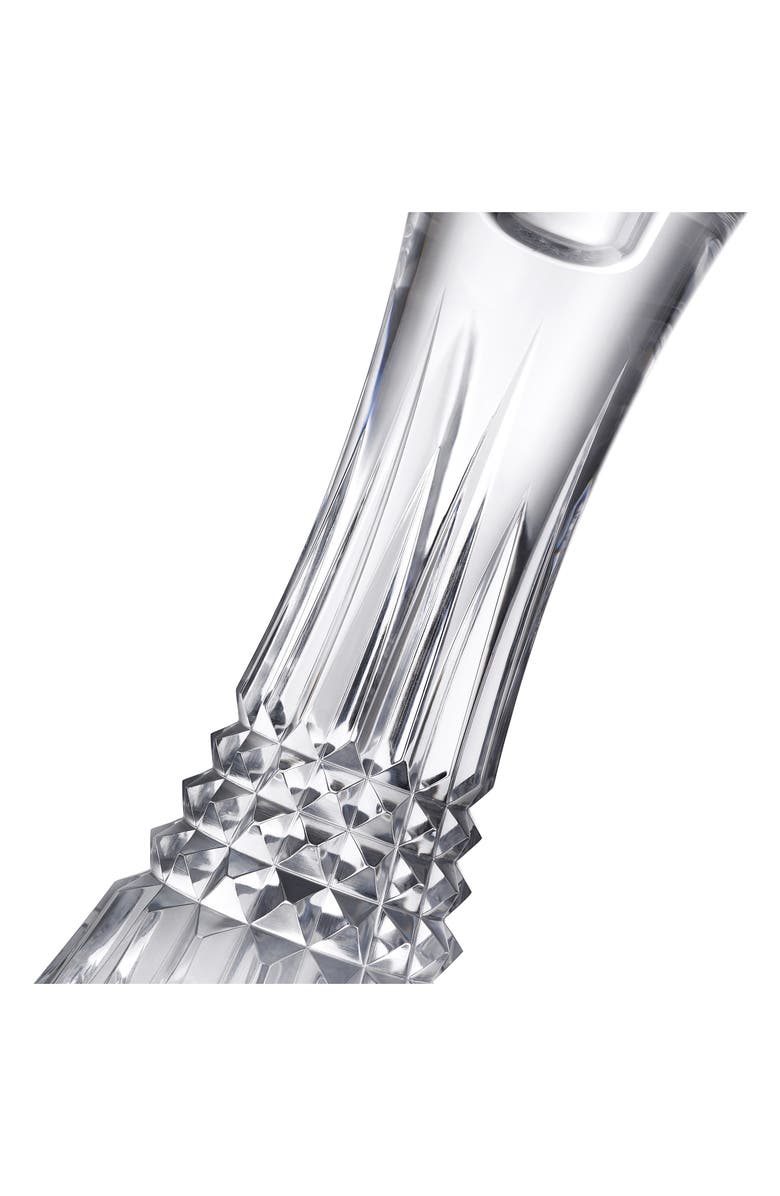 Waterford Lismore Diamond Set of 2 7-Inch Crystal Candlesticks, Alternate, color, 