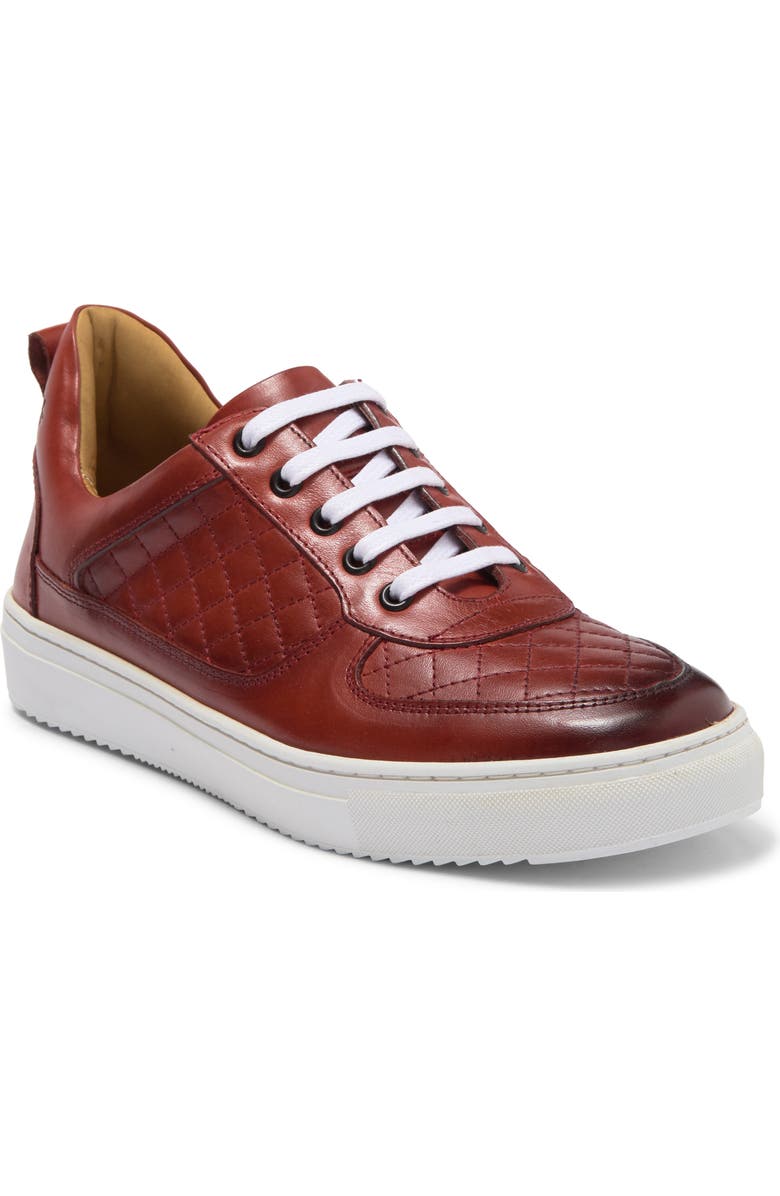 Marc Joseph New York Everett Quilted Leather Sneaker, Main, color,