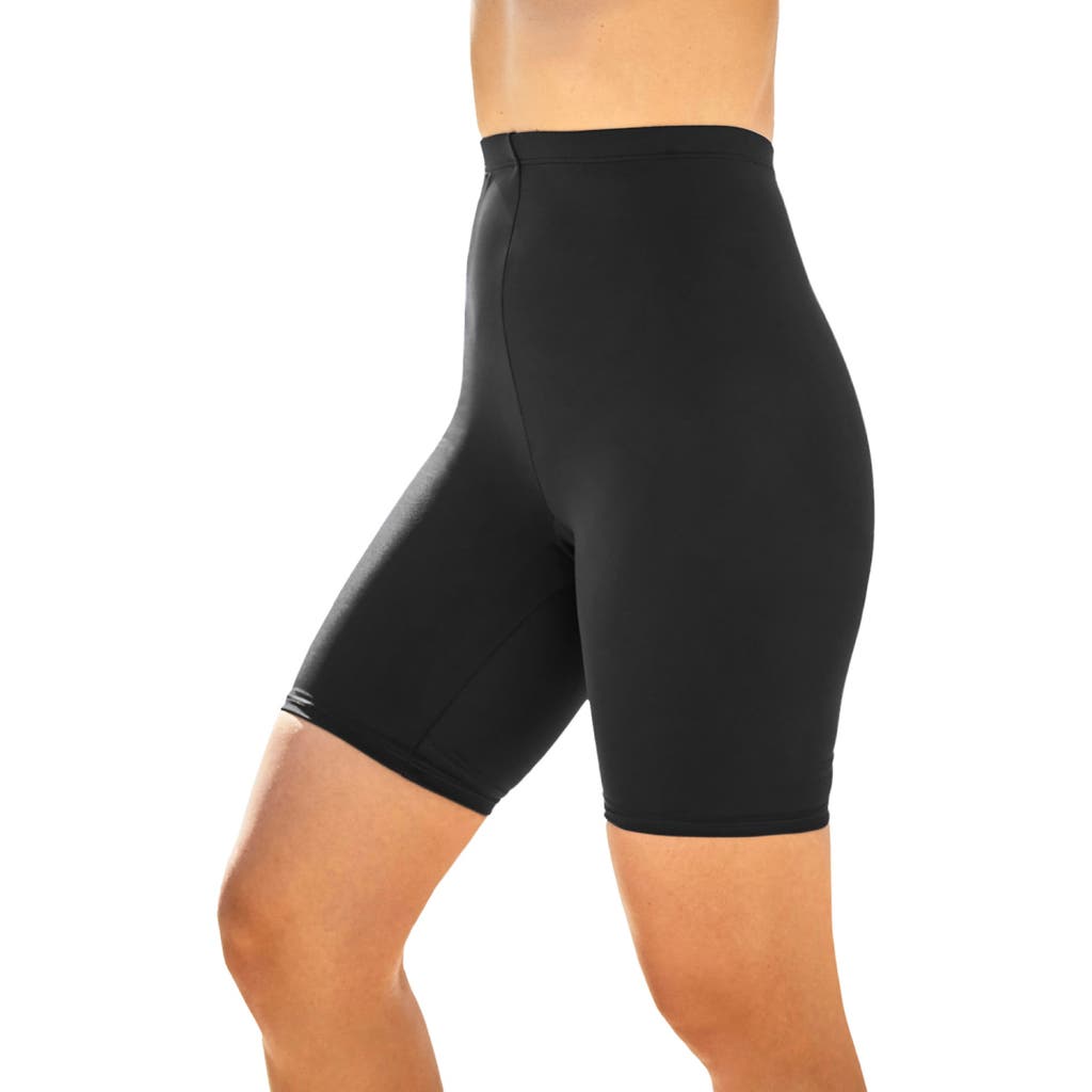 Swim 365 High-waist No-slip Swim Bike Short In Black