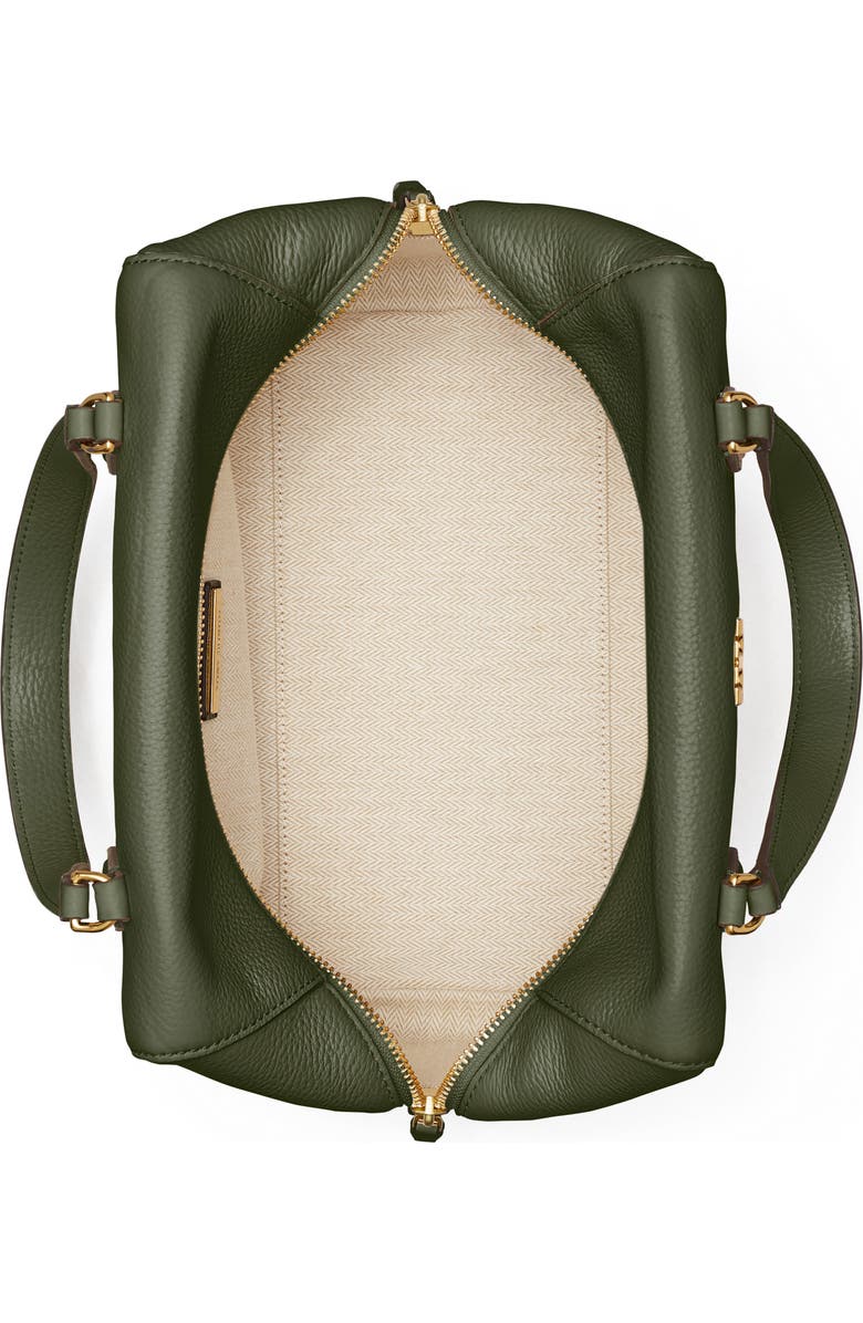 Tory Burch Kira Pebbled Leather Satchel, Alternate, color,