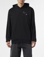 PHILIPP PLEIN Fleece Hoodie Greatness Men