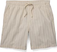 Bonobos Nomad Stripe Drawstring Cotton & Linen Shorts