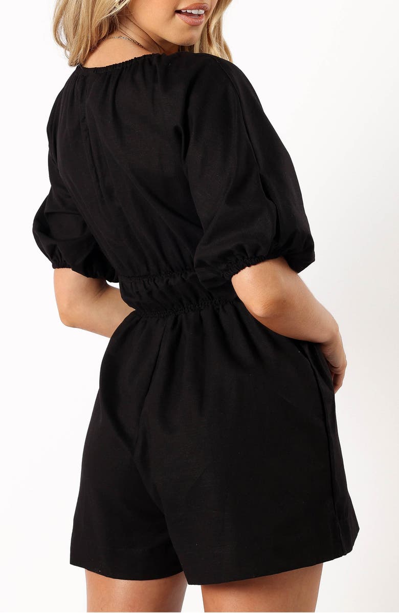 Petal & Pup Kaia Puff Sleeve Romper, Alternate, color, 