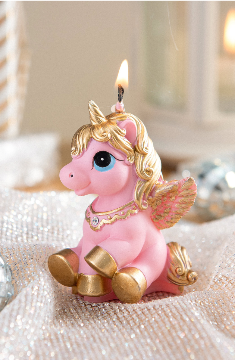 Southlake gifts Pink Unicorn Candle, Alternate, color, Pink Unicorn