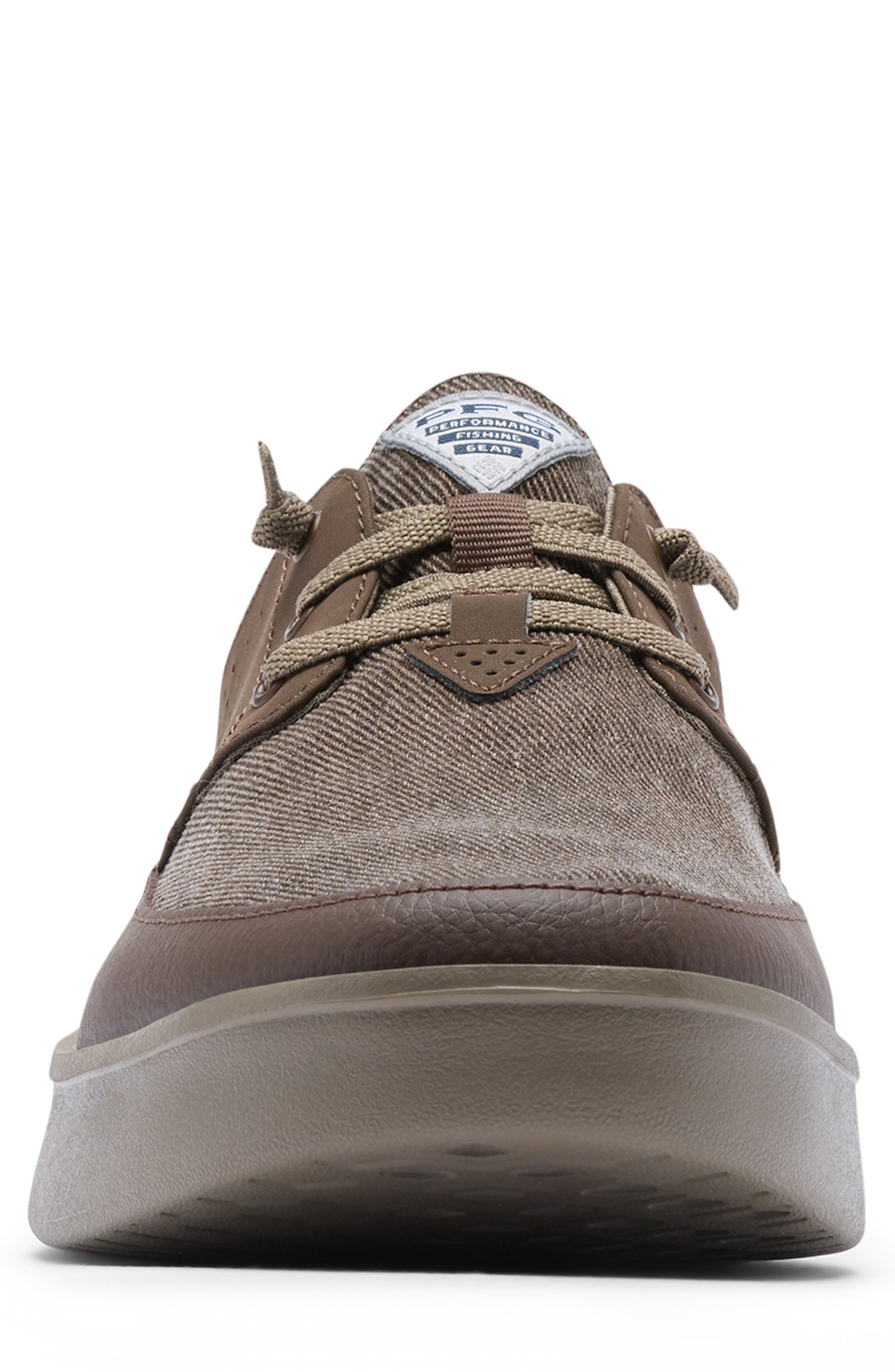 PFG Boatside™ Relaxed Slip-On Sneaker, Alternate, color, ESPRESSO II/ WET SAND