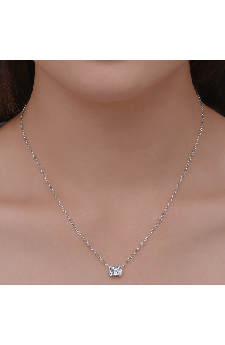 Kwiat Sunburst Diamond Pendant Necklace, Alternate, color, 