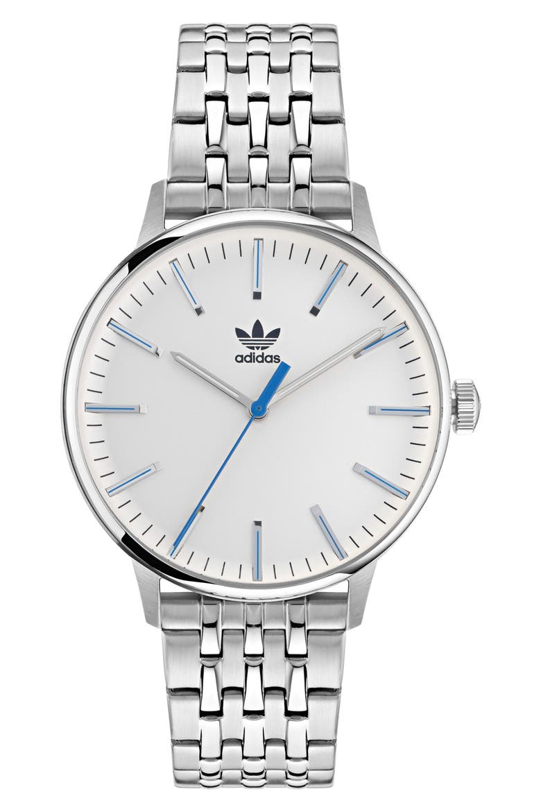 Code One Bracelet Watch, 38mm, Main, color, SILVER